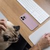 Futerał do Samsung A27 Silicone Mag Cover zgodny z MagSafe różowy